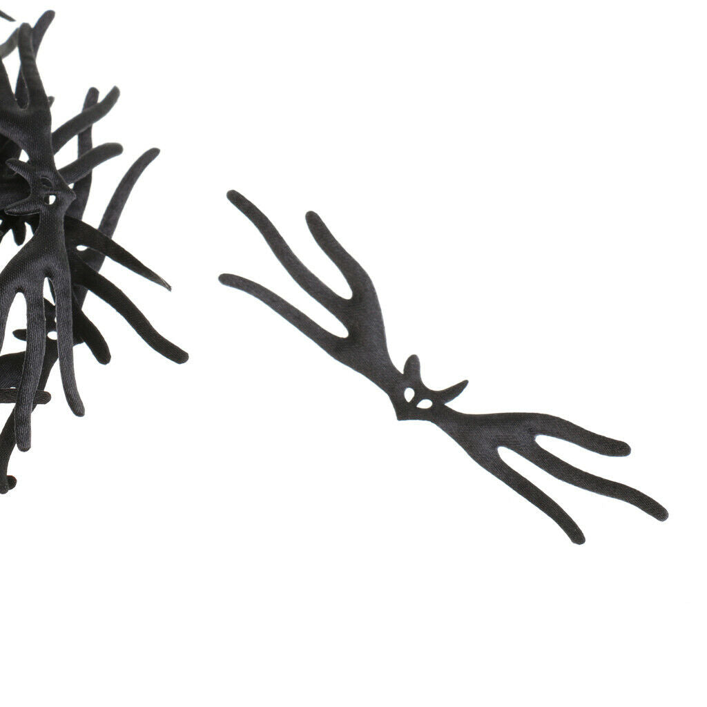 100 Pieces Black Bats Halloween Confetti Sprinkle Table Scatters DIY Crafts