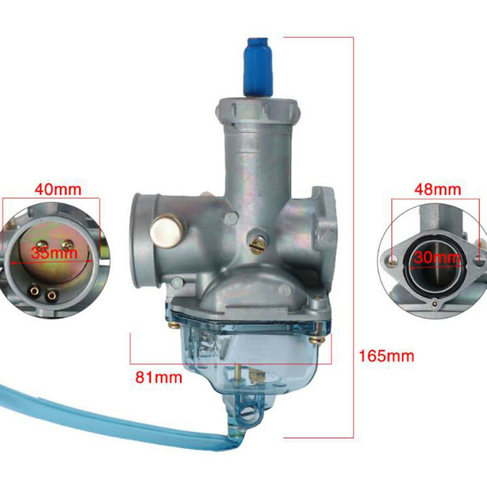 Motorbike Carburetor for Motorcycle Dirt Bike Racing Scooter Carburetor Acc