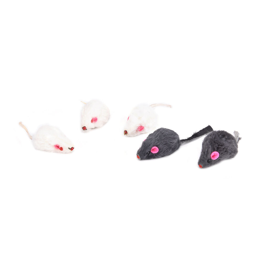 Soft Fleece False Mouse Cat Toys Funny Playing Toys For Cats Kitten apaAT.l8