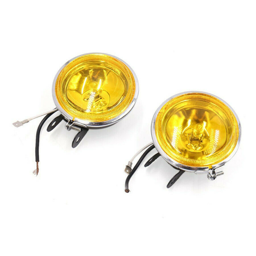 1PCS H3 55W Yellow LED light Fog Driving DRL Bulbs Warning Light Halogen bulb