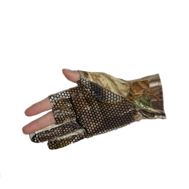 Anti-slip Fishing Gloves for Men Waterproof 3 Fingerless Outdoor Sun Protection