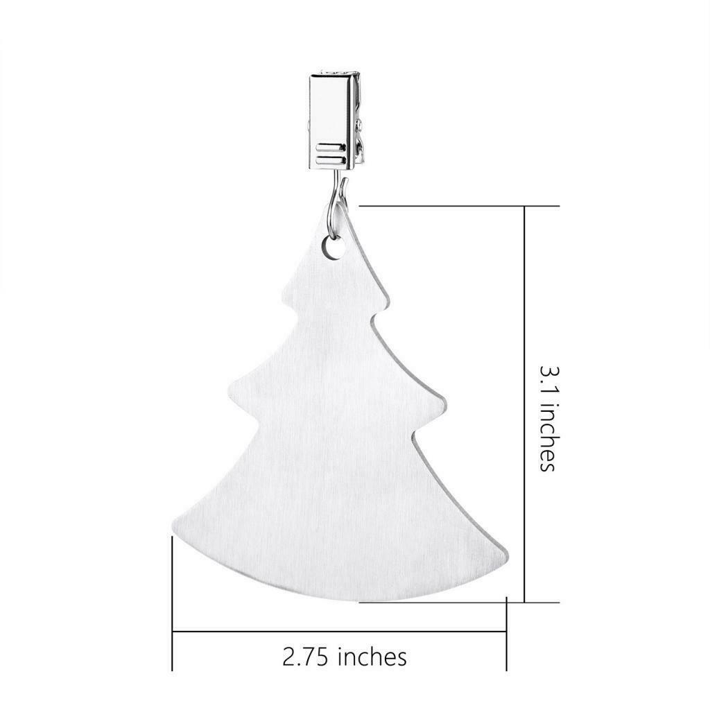 4Pcs Stainless Steel Tablecloth Clip Creative Table Cloth  For Picnic