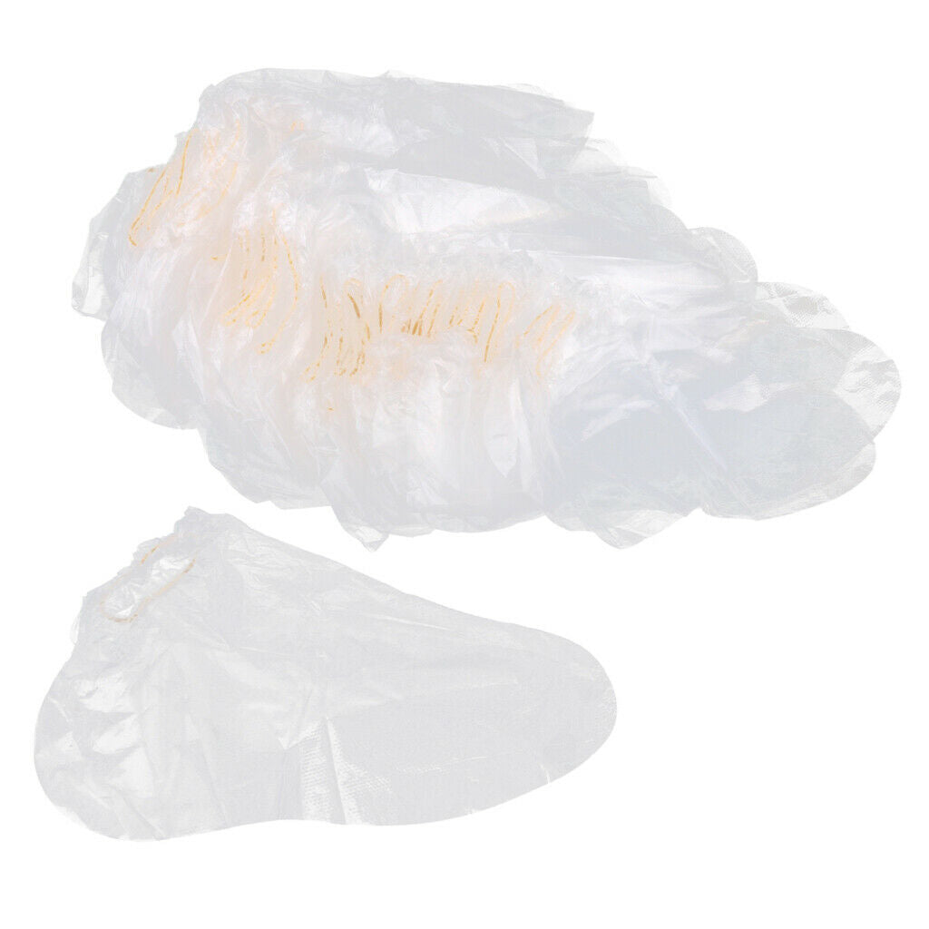 100X Plastic Disposable Wax Foot Liners Paraffin Spa Therabath Foot Bags