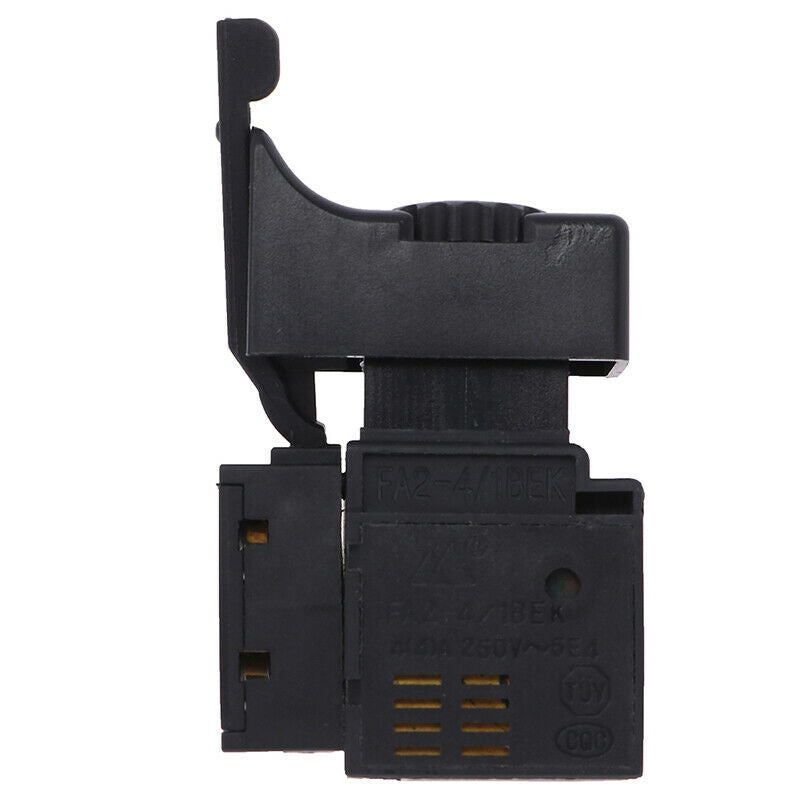 FA2-6/1BEK Black 6A 250V Electric Drill Speed Control Trigger Button Switc WF