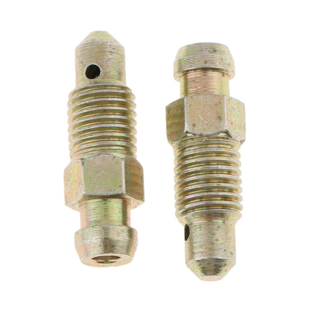 Stainless Steel Bleed Screws M8x1.0mm+M8x1.25mm Metric Front Brake Caliper