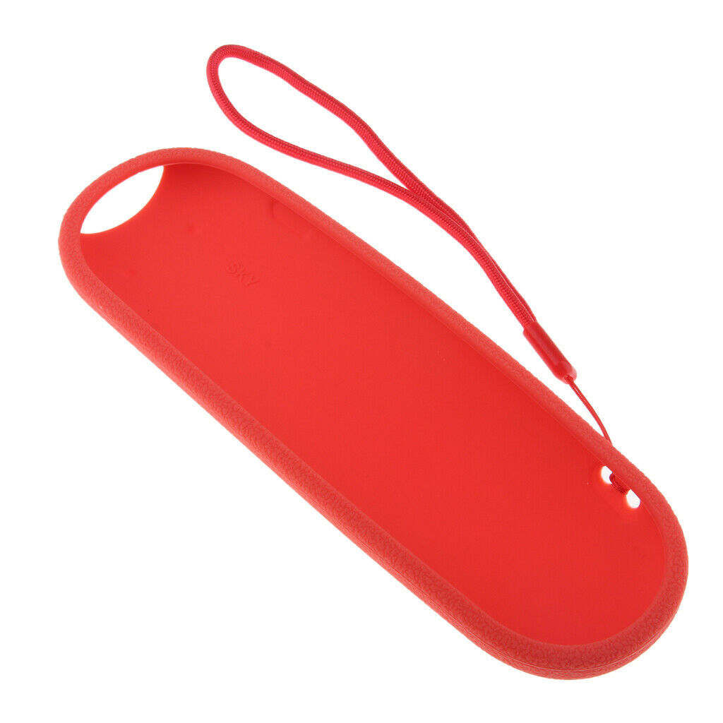 Red Color Color Remote Control Silicone Cover Protectors Dustproof for Sky Q