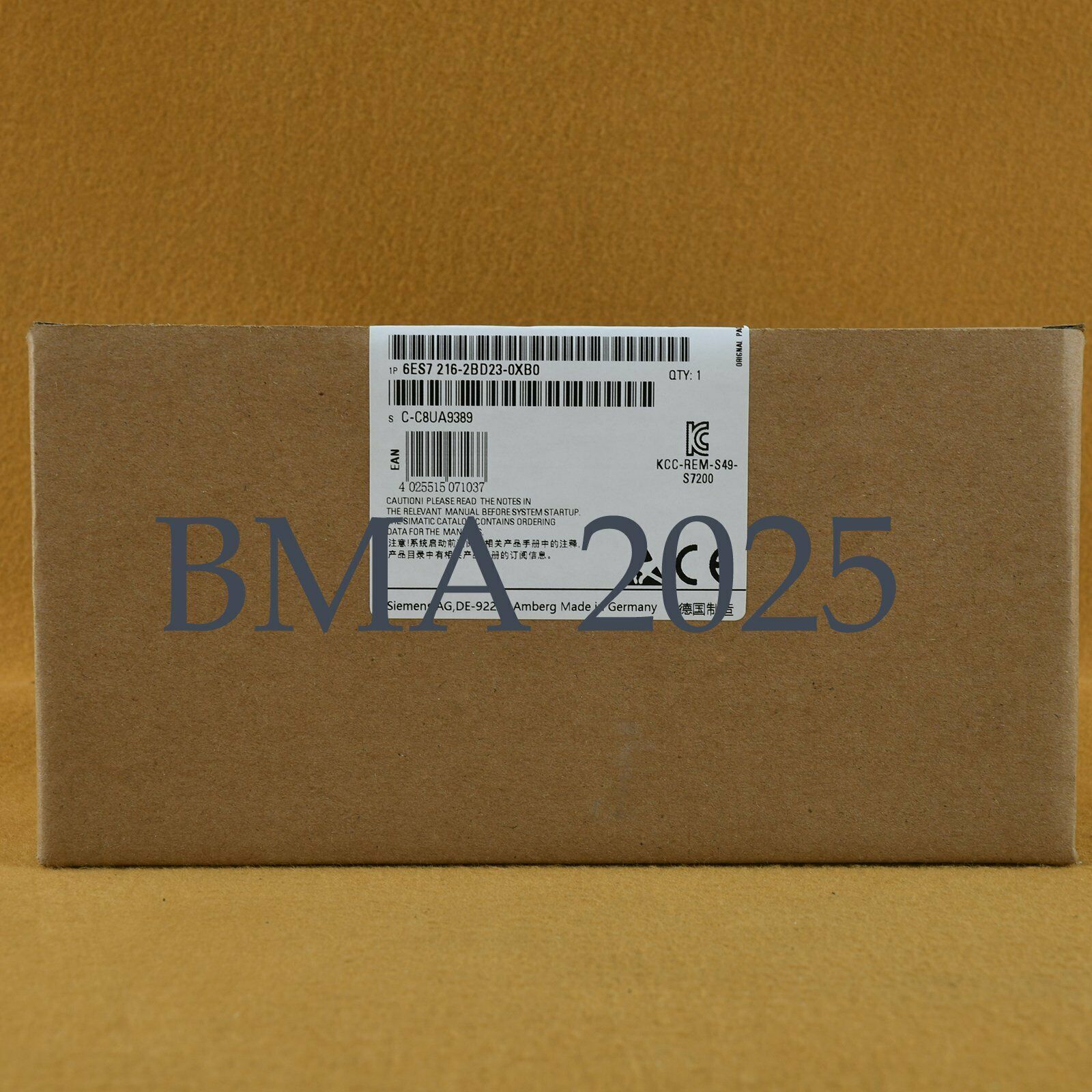 New 6ES7 216-2BD23-0XB0 6ES7216-2BD23-0XB0 One year warranty DHL free Ship SM9T