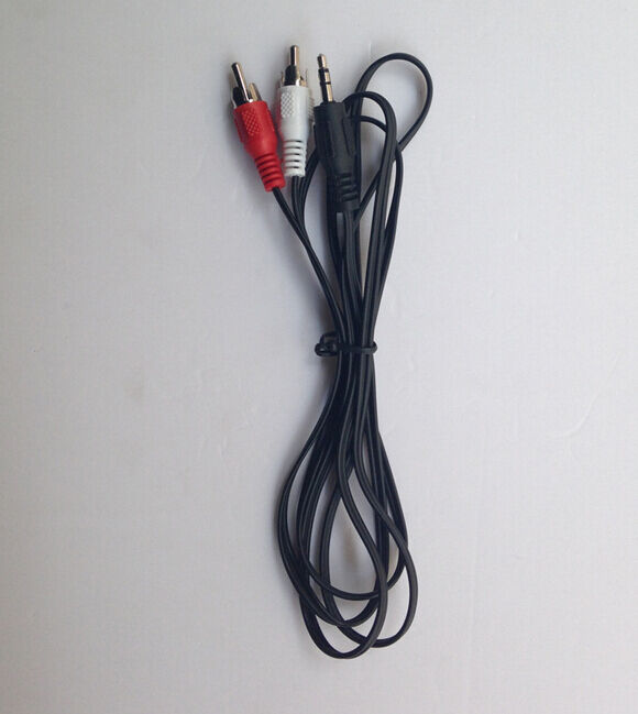 Headphone Plug Jack 3.5mm to Red White RCA Aux Stereo Audio Sound Cord Cables AU