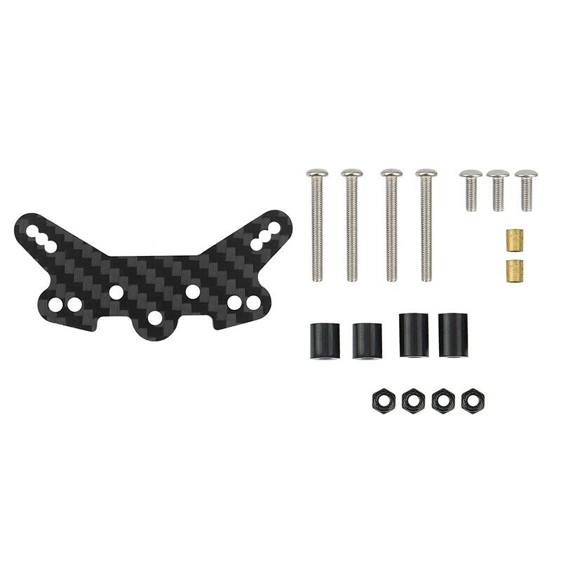 Carbon Fiber Front Shock Tower 54556 for Tamiya TT-02B TT02B 1/10 RC Off Road K1