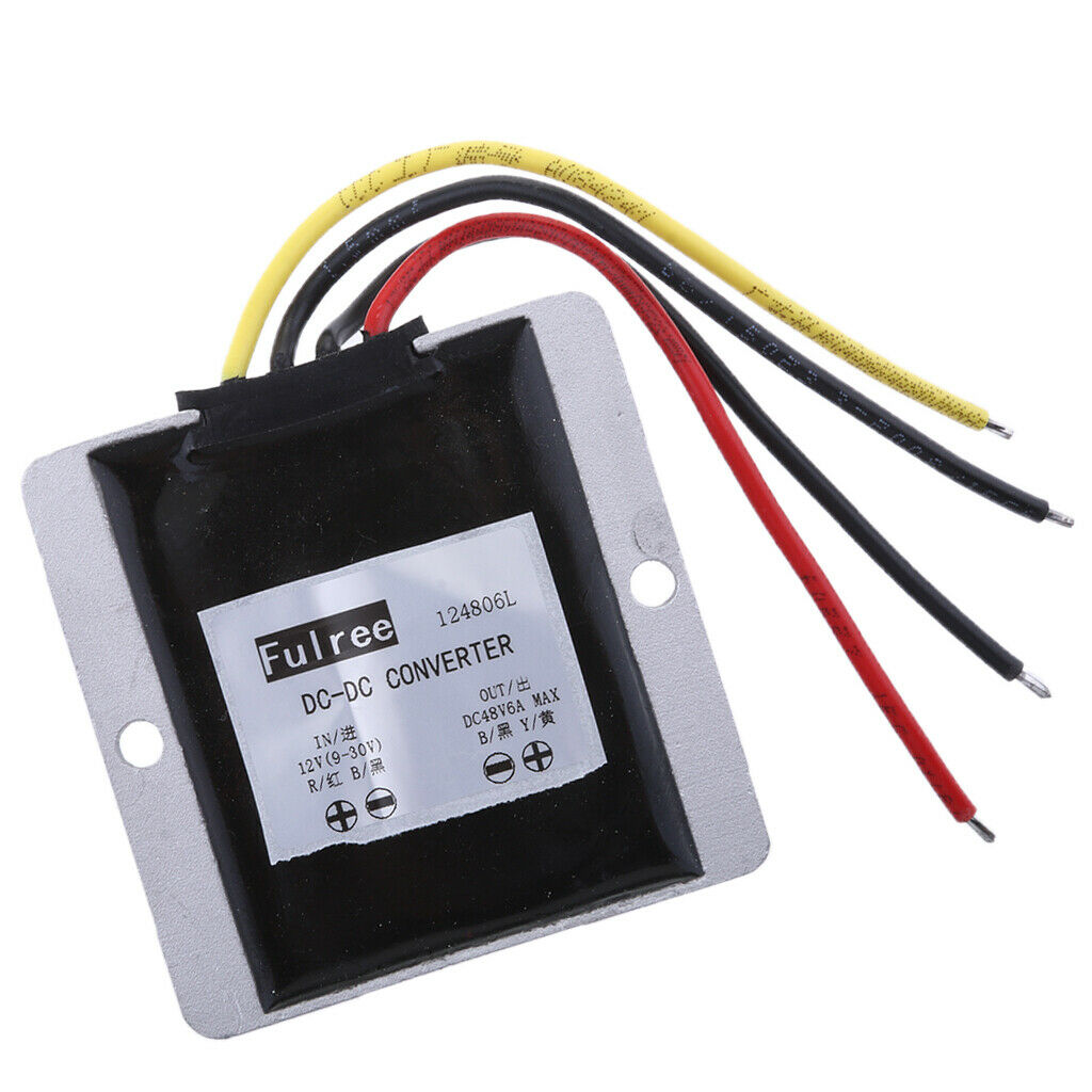 Inverter voltage converter converter step-up 12V / 24V to 48V / 6A for
