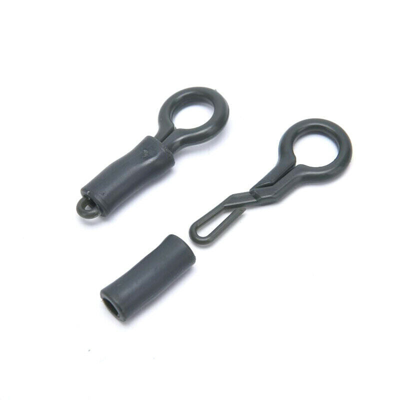 20X Back Lead Clips Carp Fishing Convert Sleeve Locking Tube Fishing Acce.l8