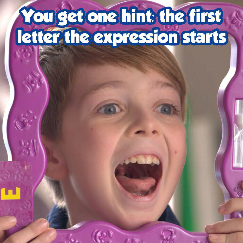 T73002 Face it! Family Board Game Frantic Facial Expressions for 2 Teams Age 8+