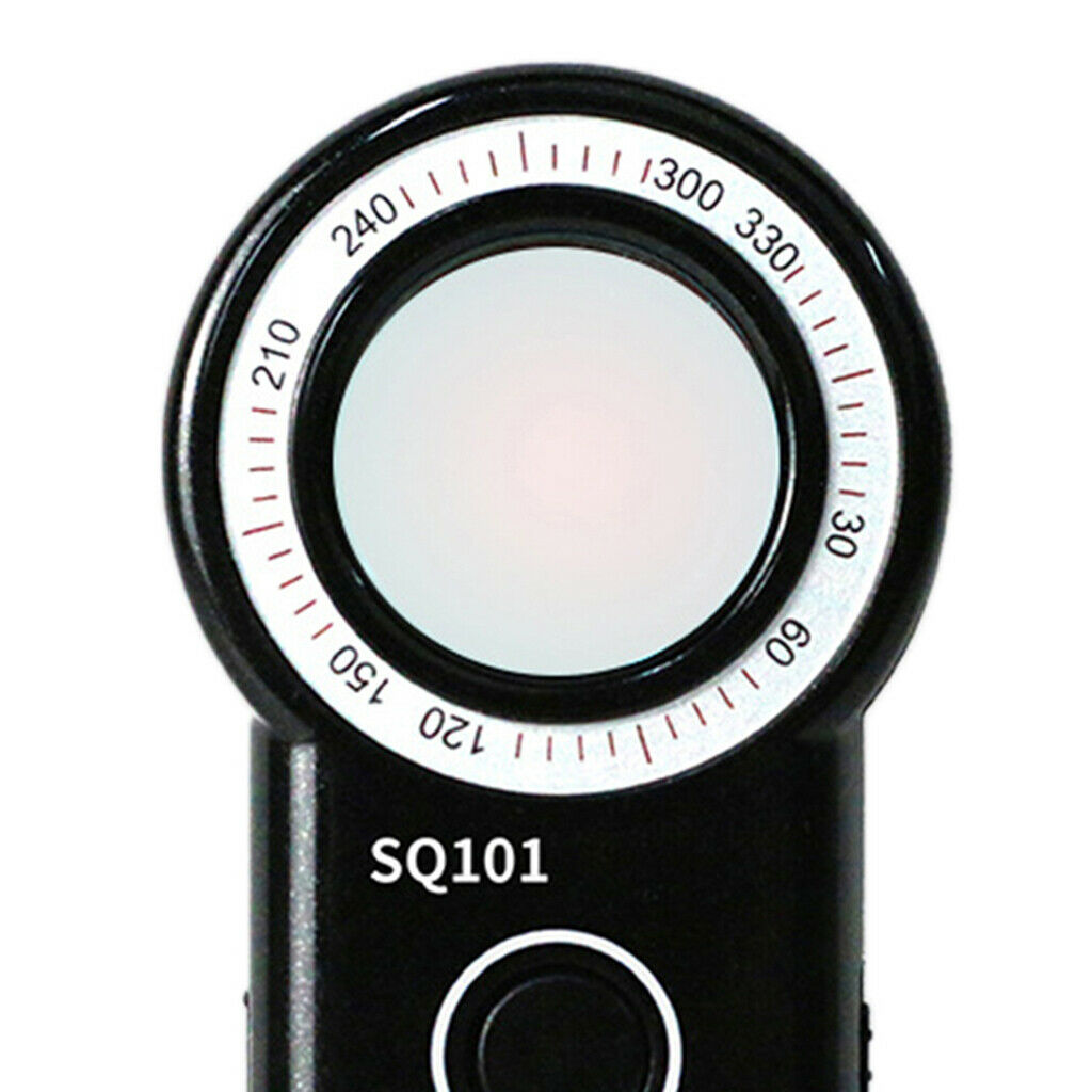 Camera Detector Finder Scanner w/LED Lights Anti-Theft Alarm for Travel Hotels