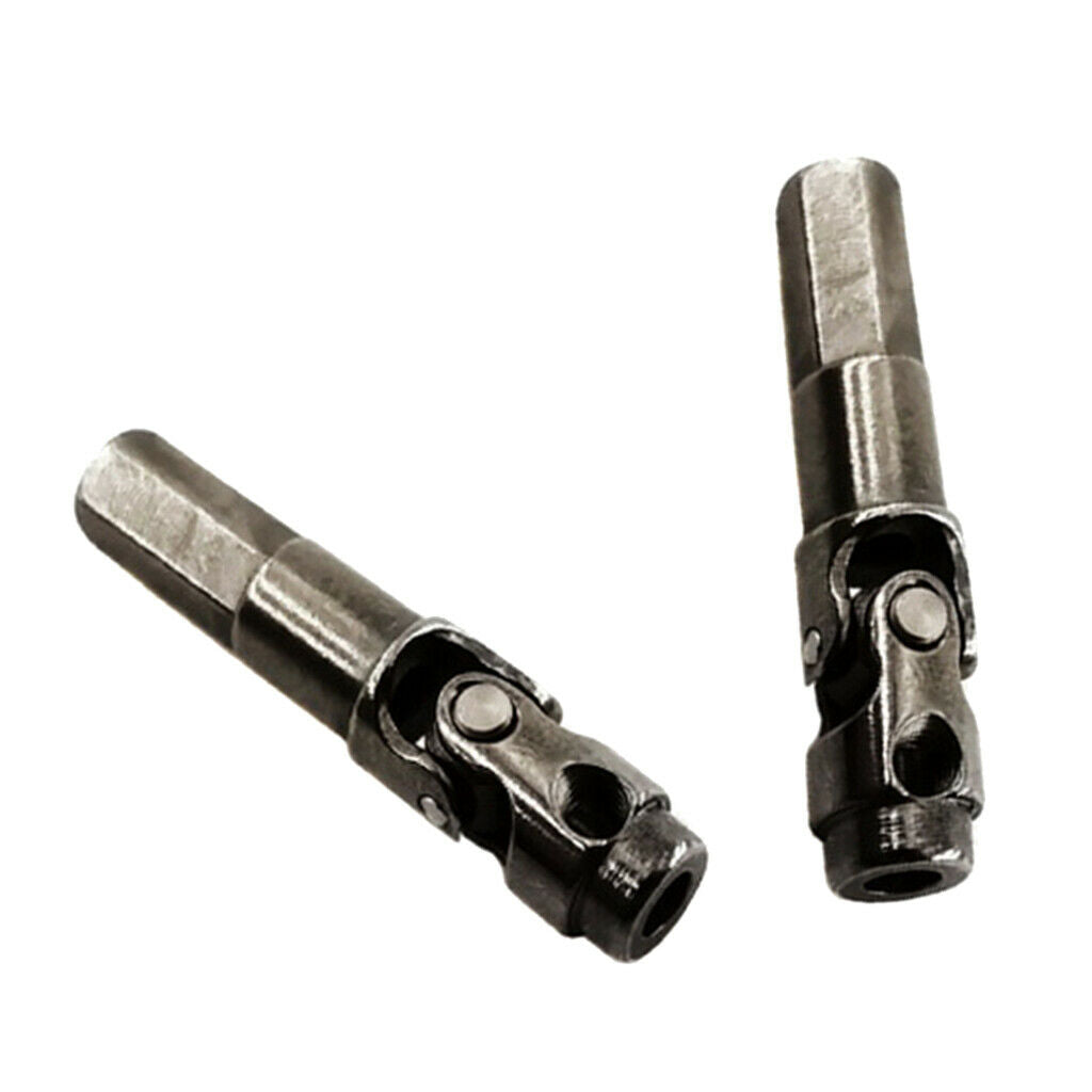 2 Pieces Drive Shaft Joint for WPL B24 C14K C24K C-34KM Car Upgrade Accs