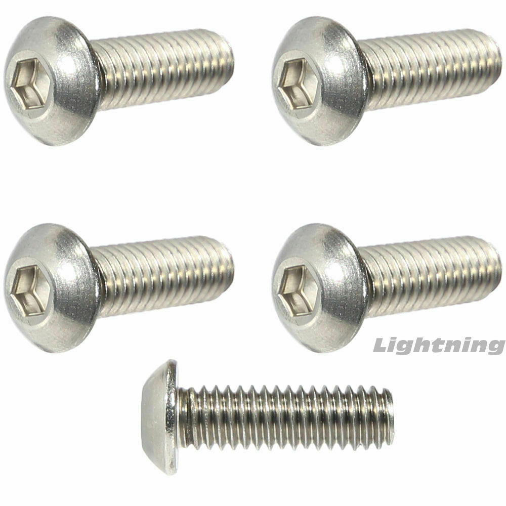100pcs *20 Stainless Steel 304 Allen Key Socket Button Head Machine Screws