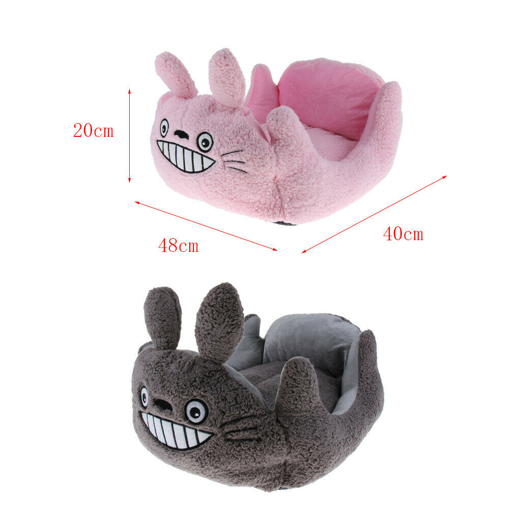 Cartoon Shape Dog Nest Pet Kennel Supplies Super-soft Cat Bed Dog House Pink