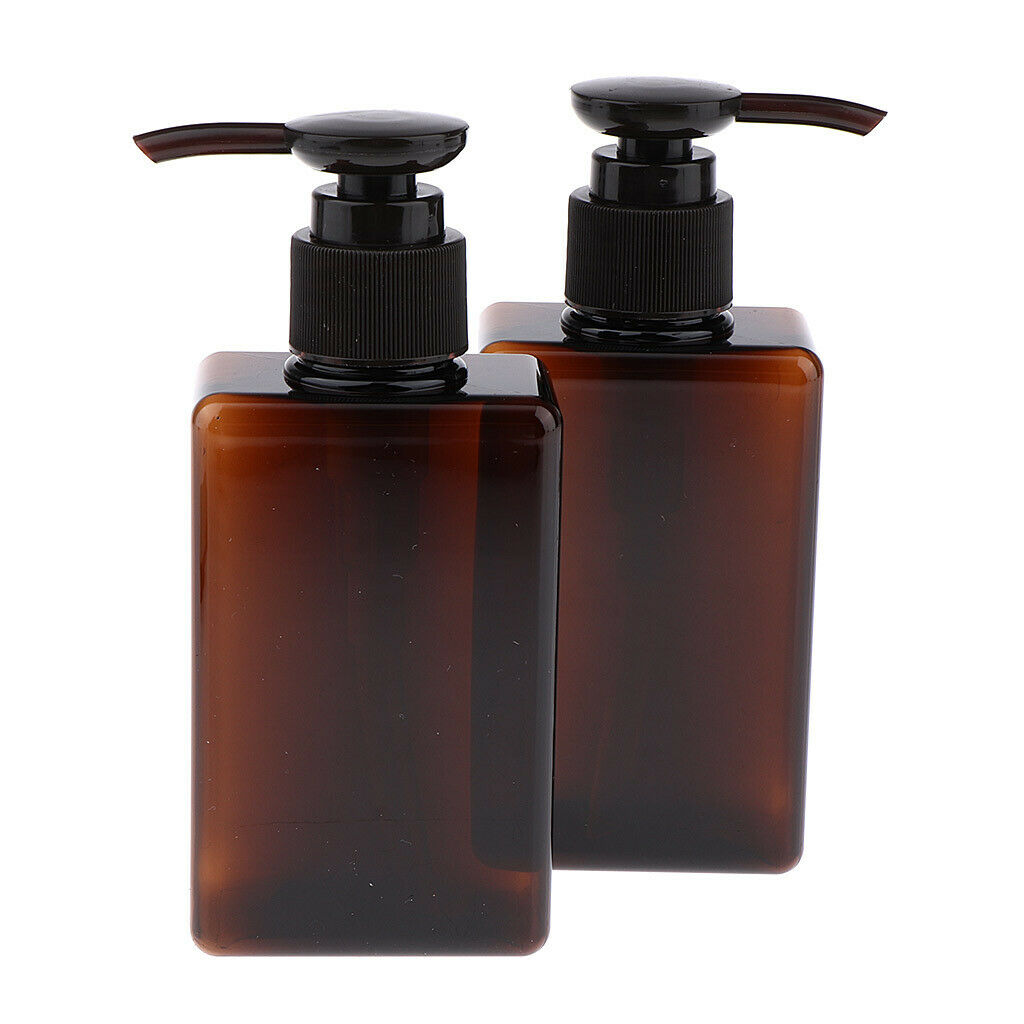 4x150ml Empty Pump Bottle, Travel Refillable Bottle Dispenser for