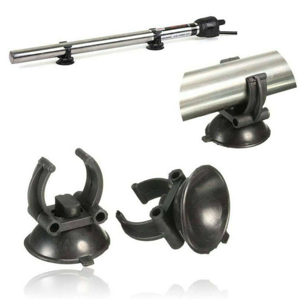 5pcs Aquarium Sucker Heating Rods Clip Air Line Pipe Tube Holder Suction Cup Fad