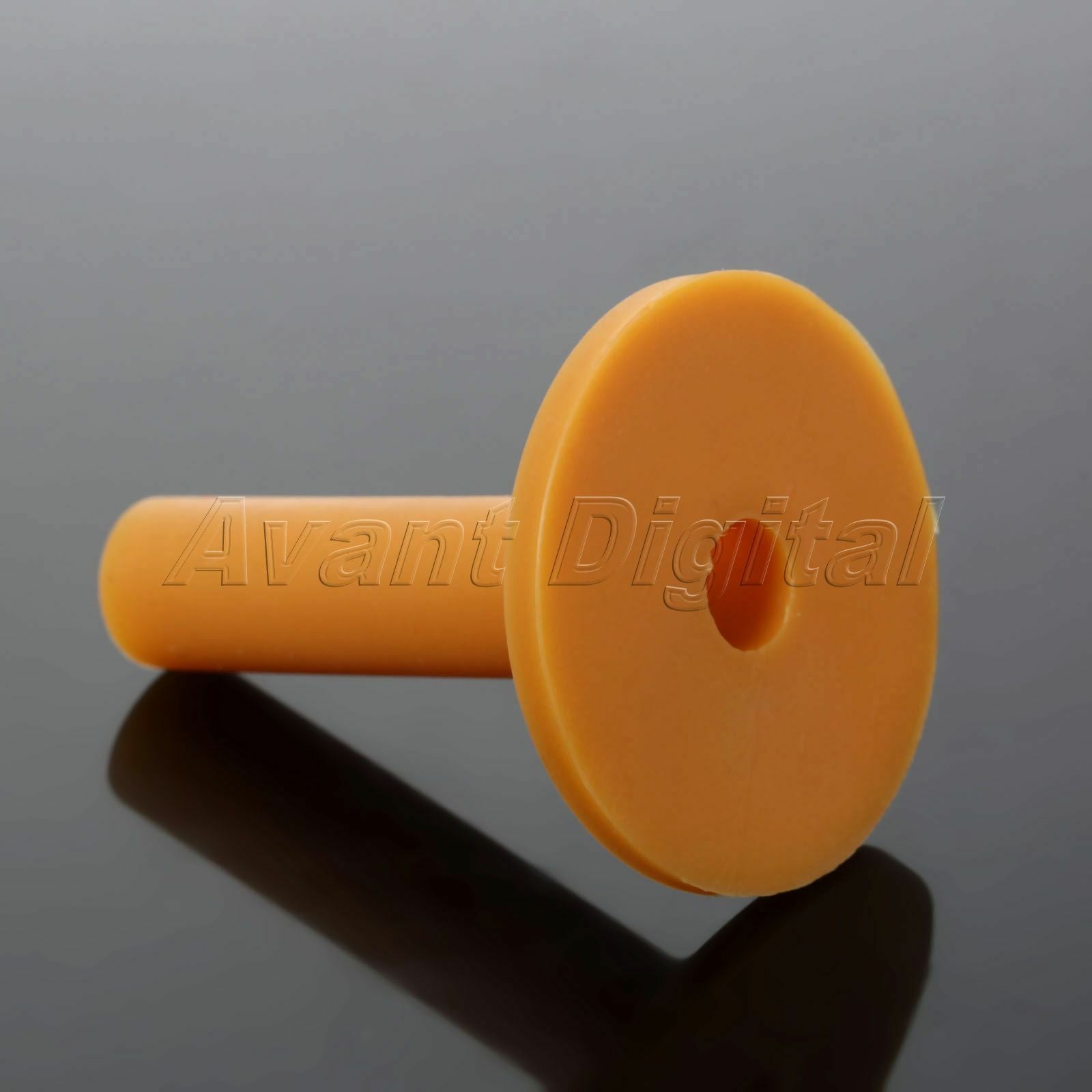 HOT 70mm/2.76" Durable Rubber Golf Tees Driving Range Tees Mat  - Coffee 5 pcs