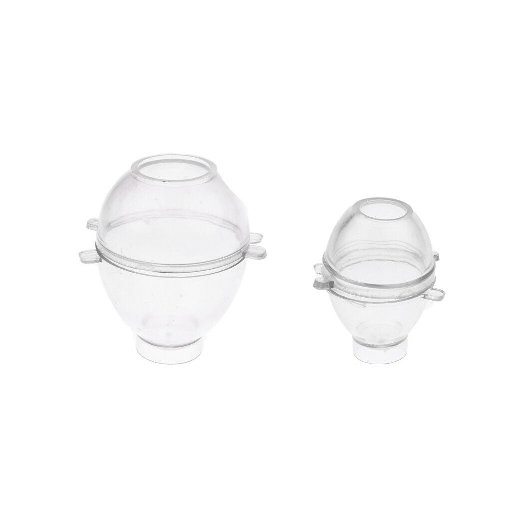2pcs DIY Candle Making Mold Egg Shape Candle Mould DIY Candle Making Supply