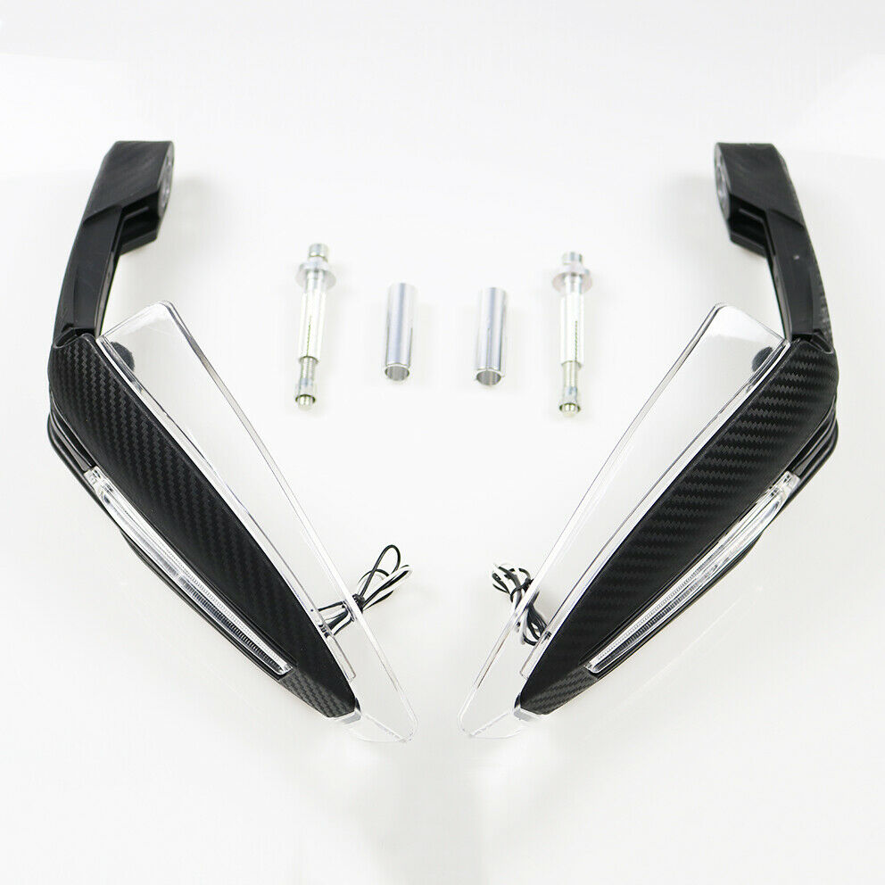 7/8" 22mm Handlebar Hand Guards Running Lights Street Bike Dirt Bike