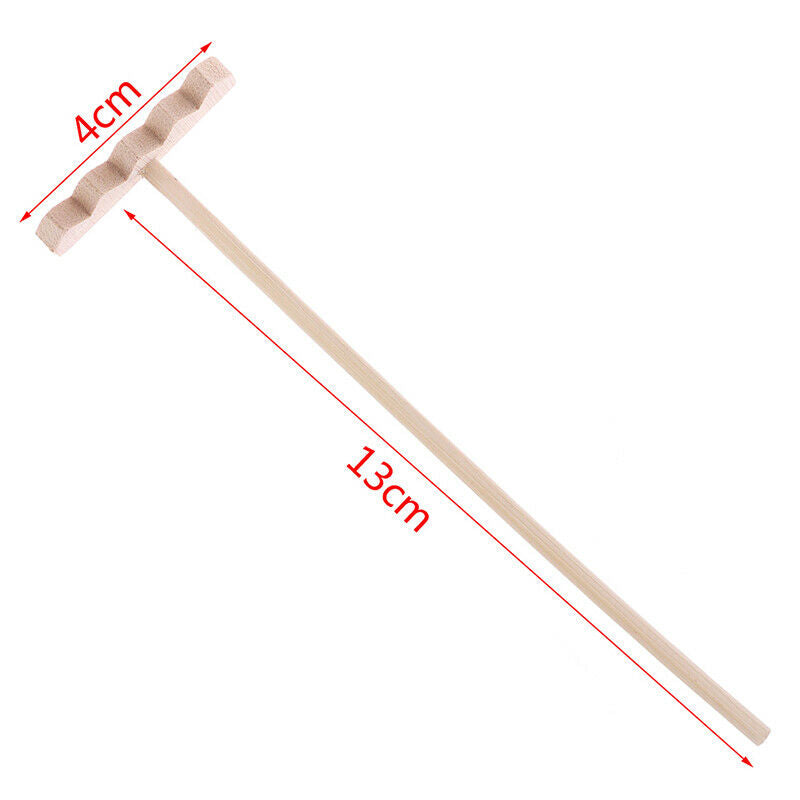 5Pcs Bamboo Zen Garden Rake Meditation Tools Home Decor Relaxation Handcr.l8