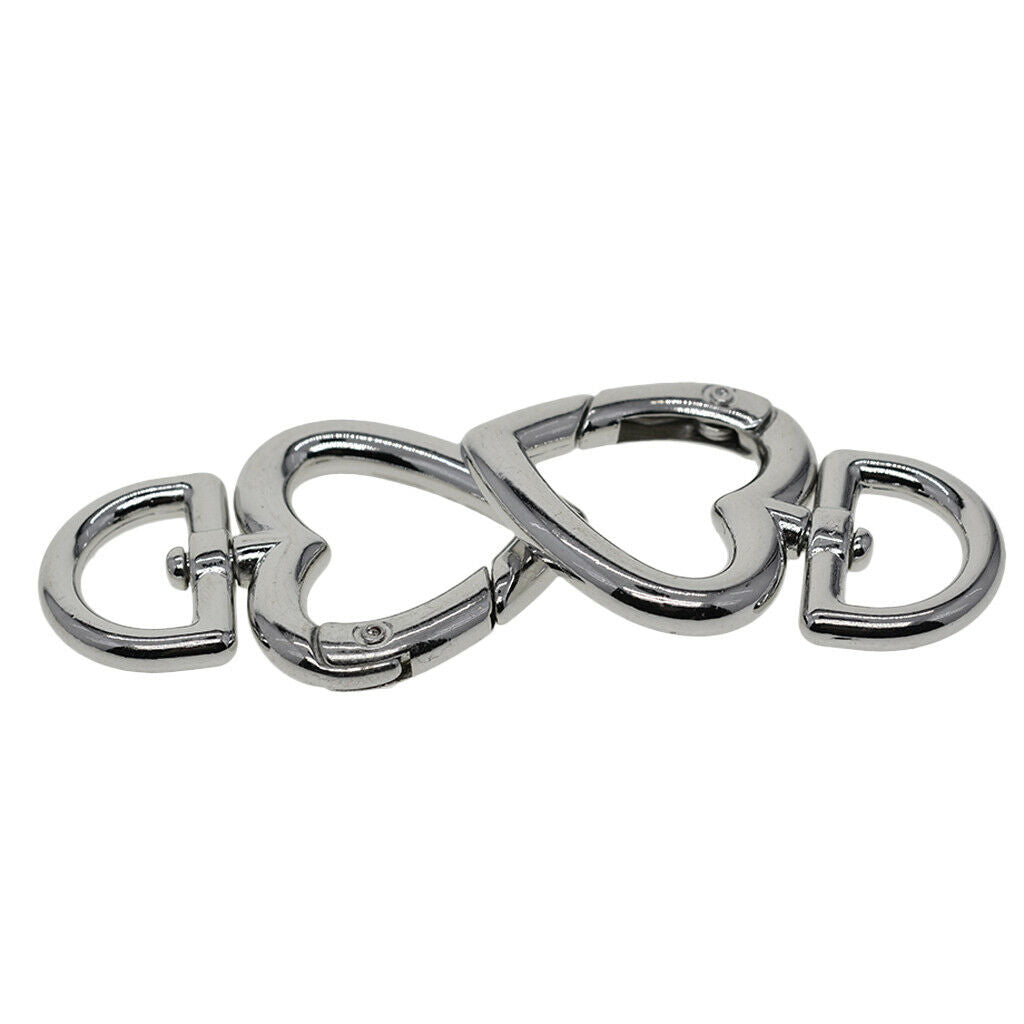 2 pieces lanyard carabiner key ring carabiner for