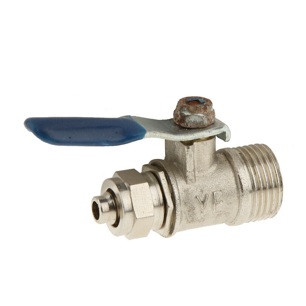 Spherical Tap Valves Sanitary Tap Valve Water Adapter Valve 3/8 Tube Connectors