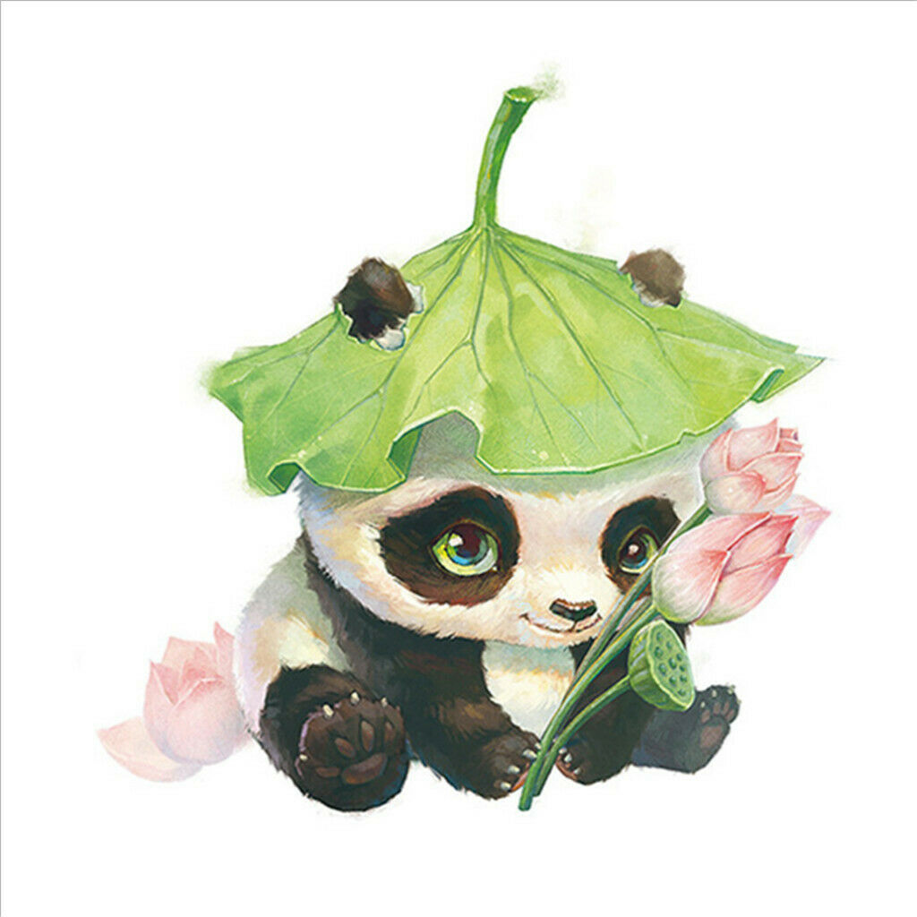 Panda DIY 5D Diamond Painting Embroidery Cross Crafts Stitch Kit Home Decor