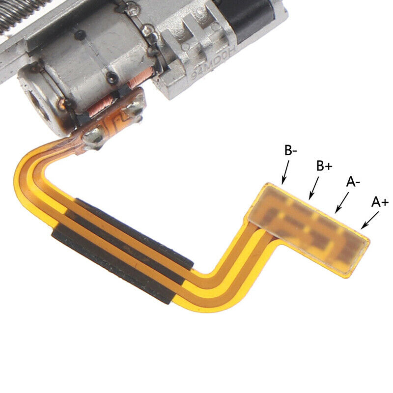 Mini 5mm Stepper Motor with Planetary Gearbox, Metal Gears, Metal Screw S.l8