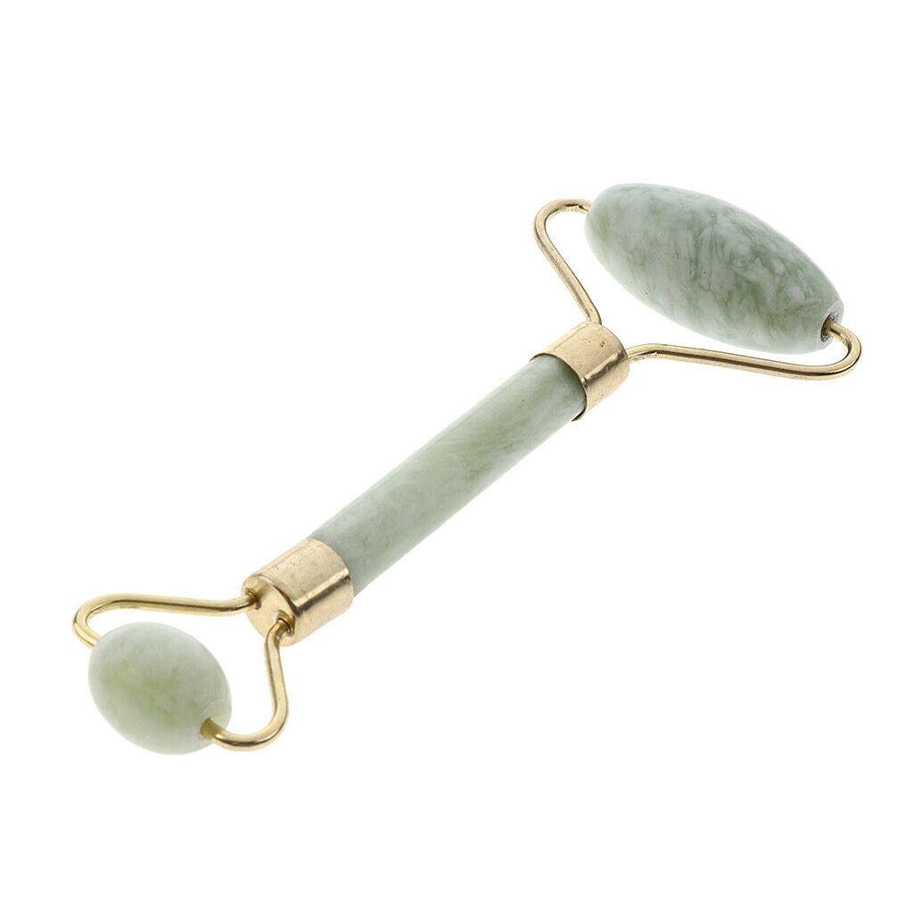Jade Face Massages Roller Beauty Tool Facial Eye Neck Body Anti Ageing Therapy