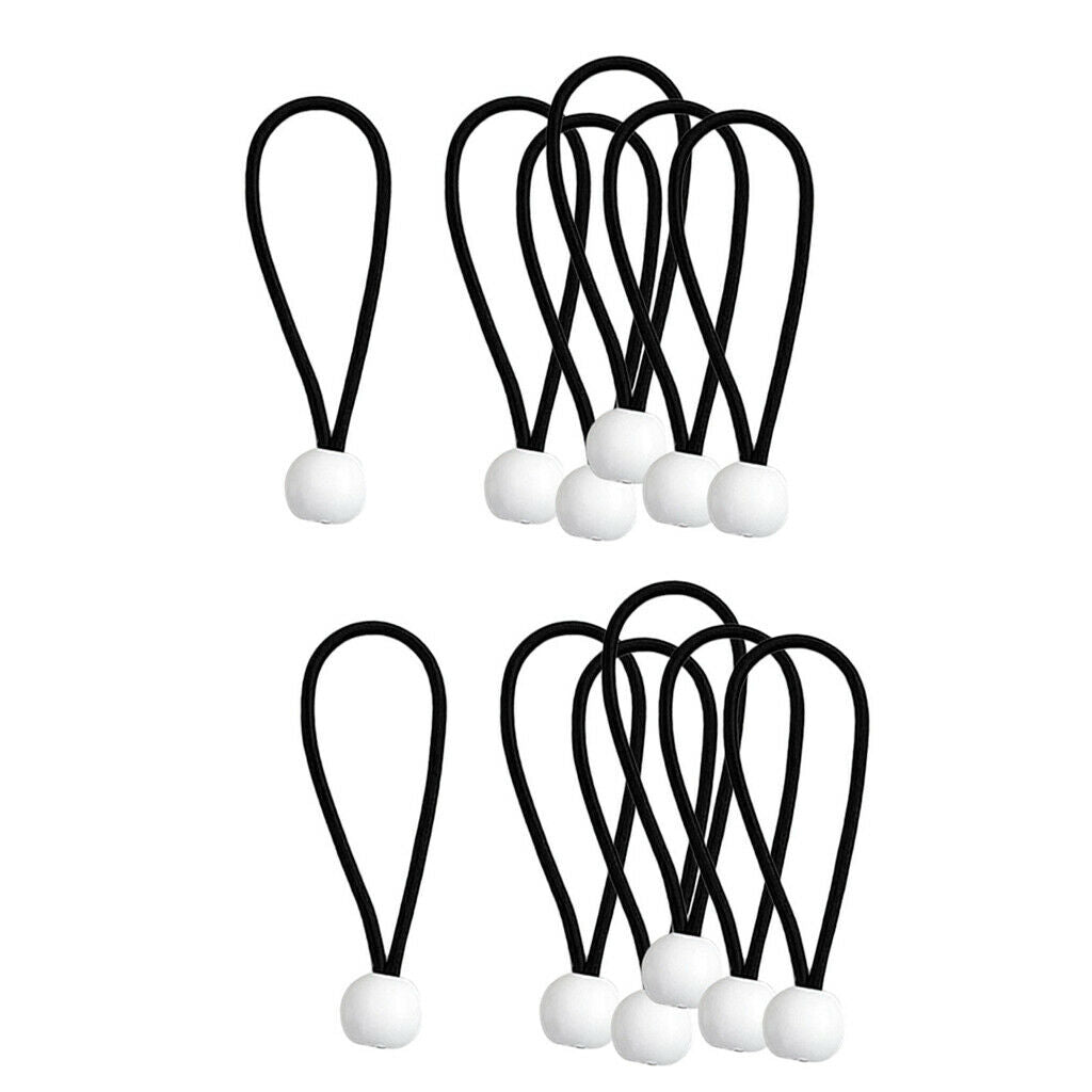 12-Piece Bungee Cord Bungee Cords for Awning, Tying Strap, Tent Rope