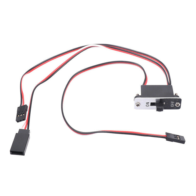 1Pc RC Switch On- Off with Spare Male Plug Heavy Duty w/FUTABA Connect.l8