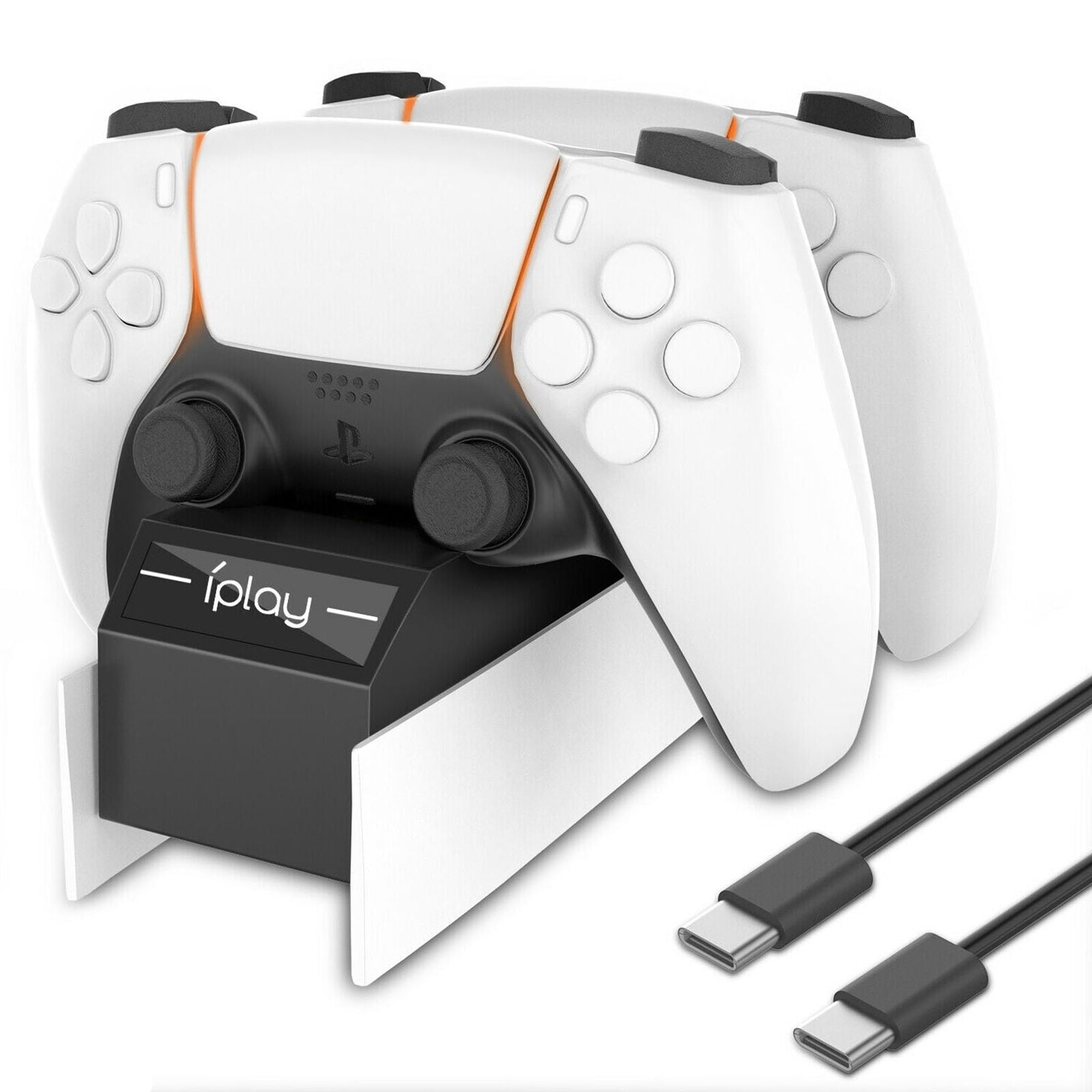For PlayStation 5 Dualsense Controller PS5 Fast Charging Station Dock Stand
