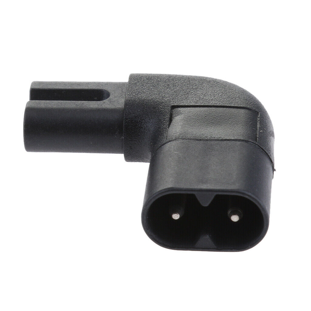 IEC320 C7 to C8 Power Extension Cord Cable , Black