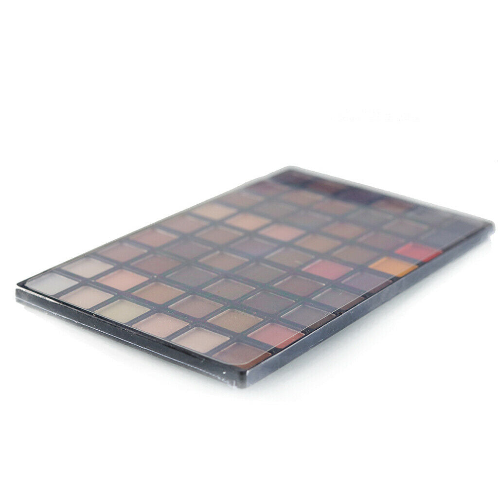 54 Color Shimmer Matte Eyeshadow Palette +50pcs Sponge Eyeshadow Brushes Set