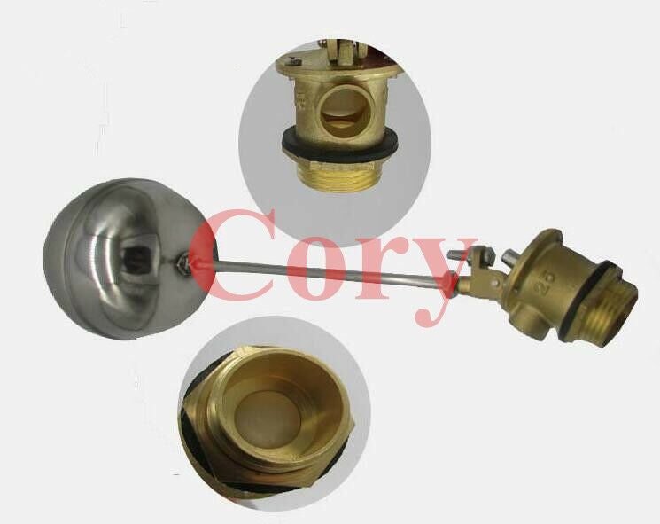 1pcs Float Switch Stainless Steel Brass 3/4" Male Thread liquid Water Sensor