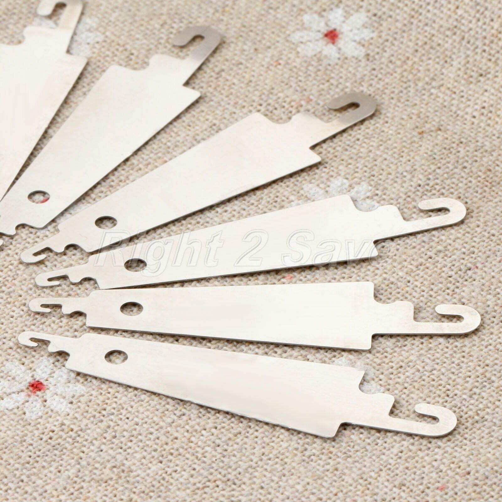 10pcs Stainless Steel Hook Needle Threader For Hand Sew Embroidery Cross Stitch