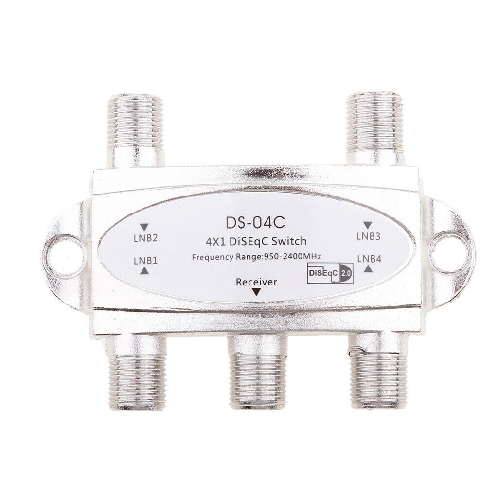 DiSEqC Switch 4X1 FTA Parabolic Antenna for   Multi LNB FTA Receiver