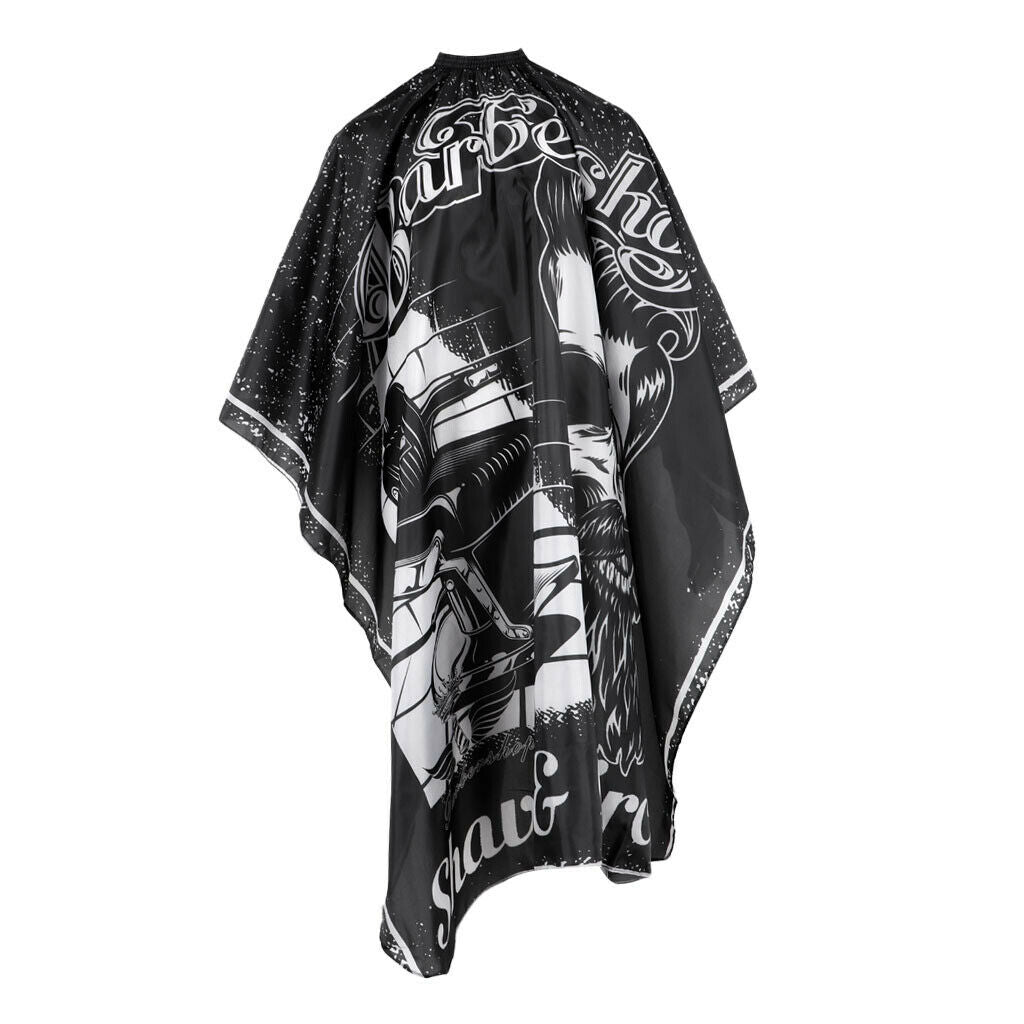 2pcs Waterproof Hair Cutting Cape Gown Hair Salon Apron Stylist Barber Capes