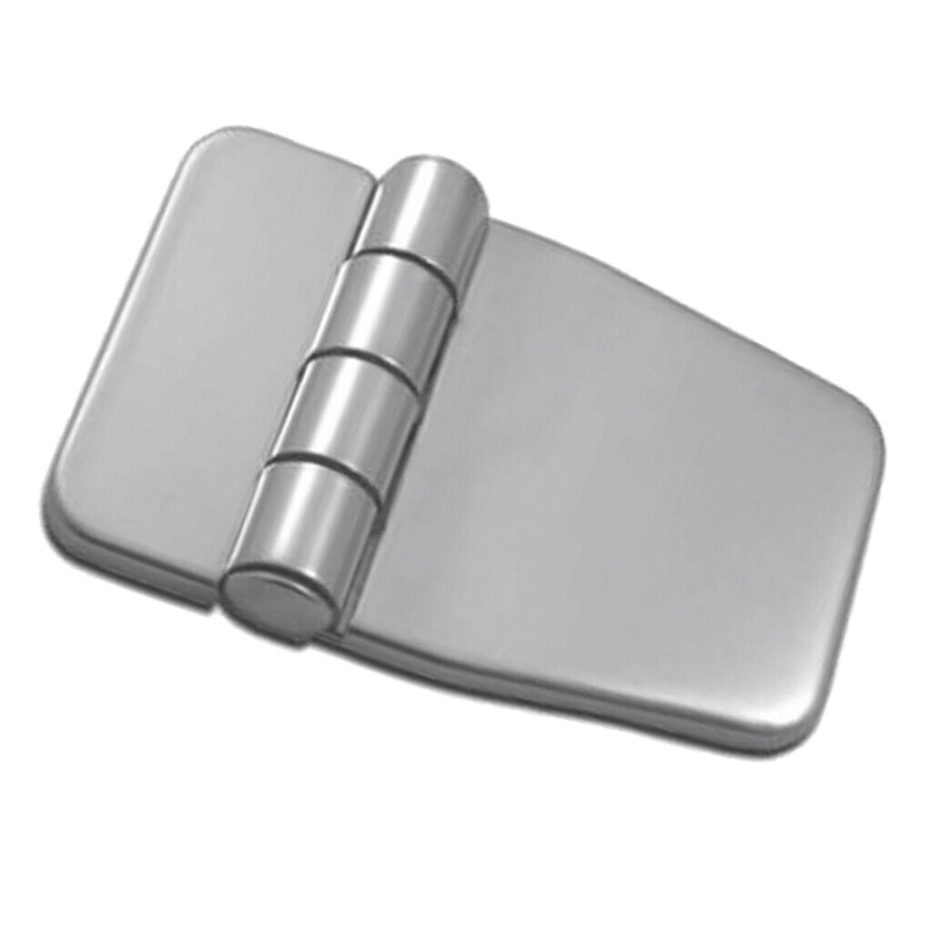 3Pcs Marine Boat Deck Hinge Flush Door Cabin Stamp Strap Hinge 304 Stainless
