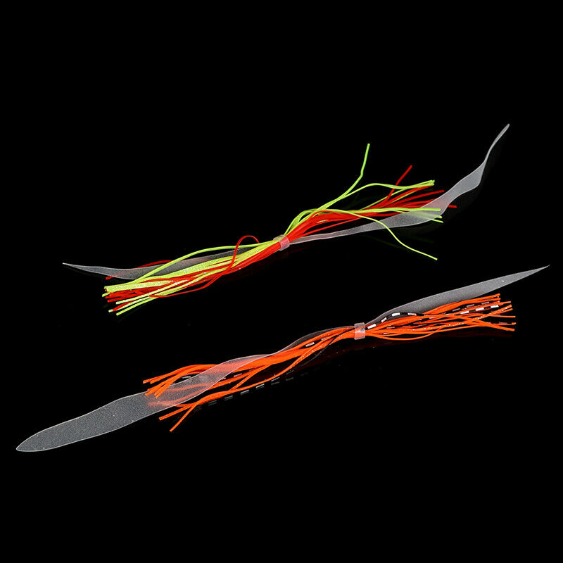 4 Bundles Mixed Color Silicone Skirts for Lures Squid Skirts Fly Tying Ma.l8