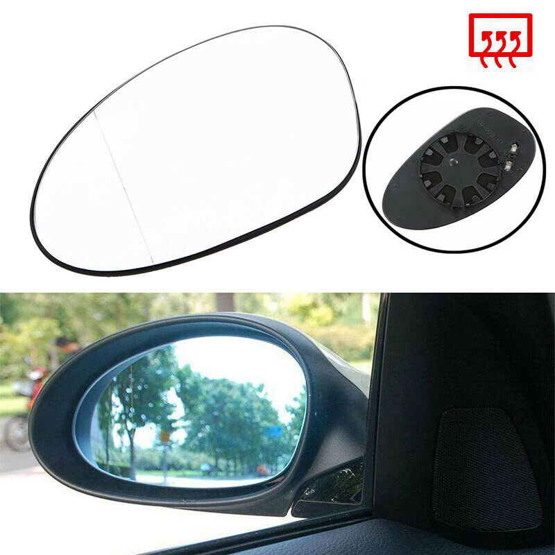 Left Passenger Side Rear View Mirror Glass Heated For BMW 128i 135i 328xi 335i