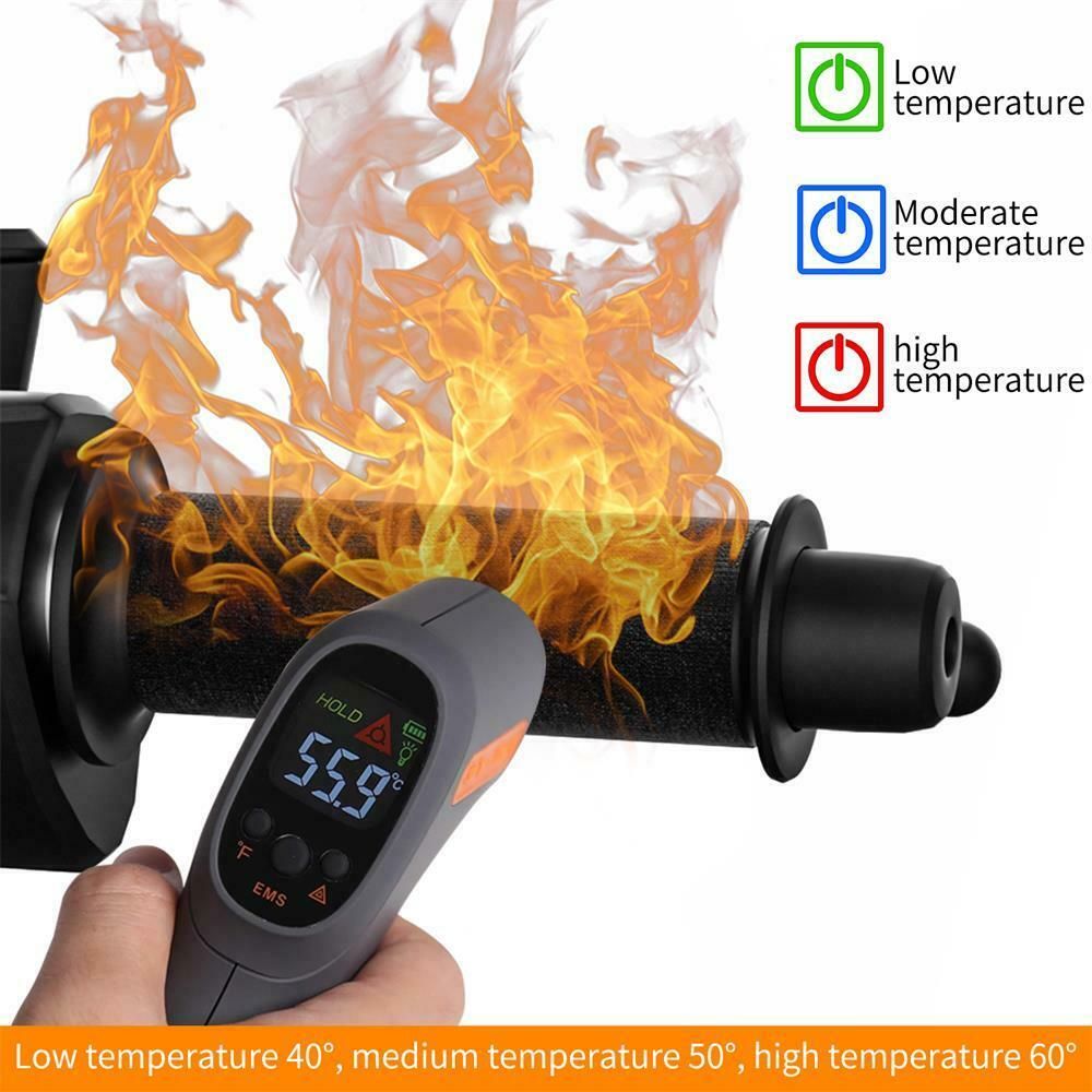 Motorcycle Handlebar Electric Heated Handle Heating Grips Cover Pad Three-speed