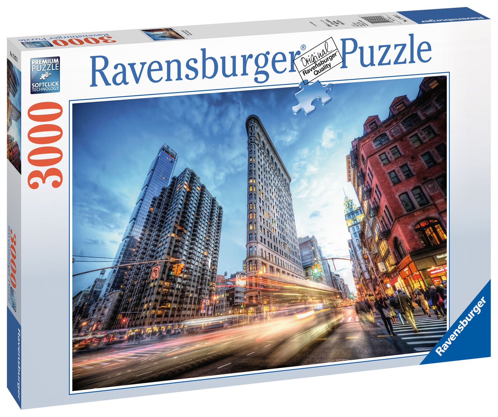 17075 Ravensburger Flat Iron Building New York Jigsaw Puzzle 3000pcs Adults