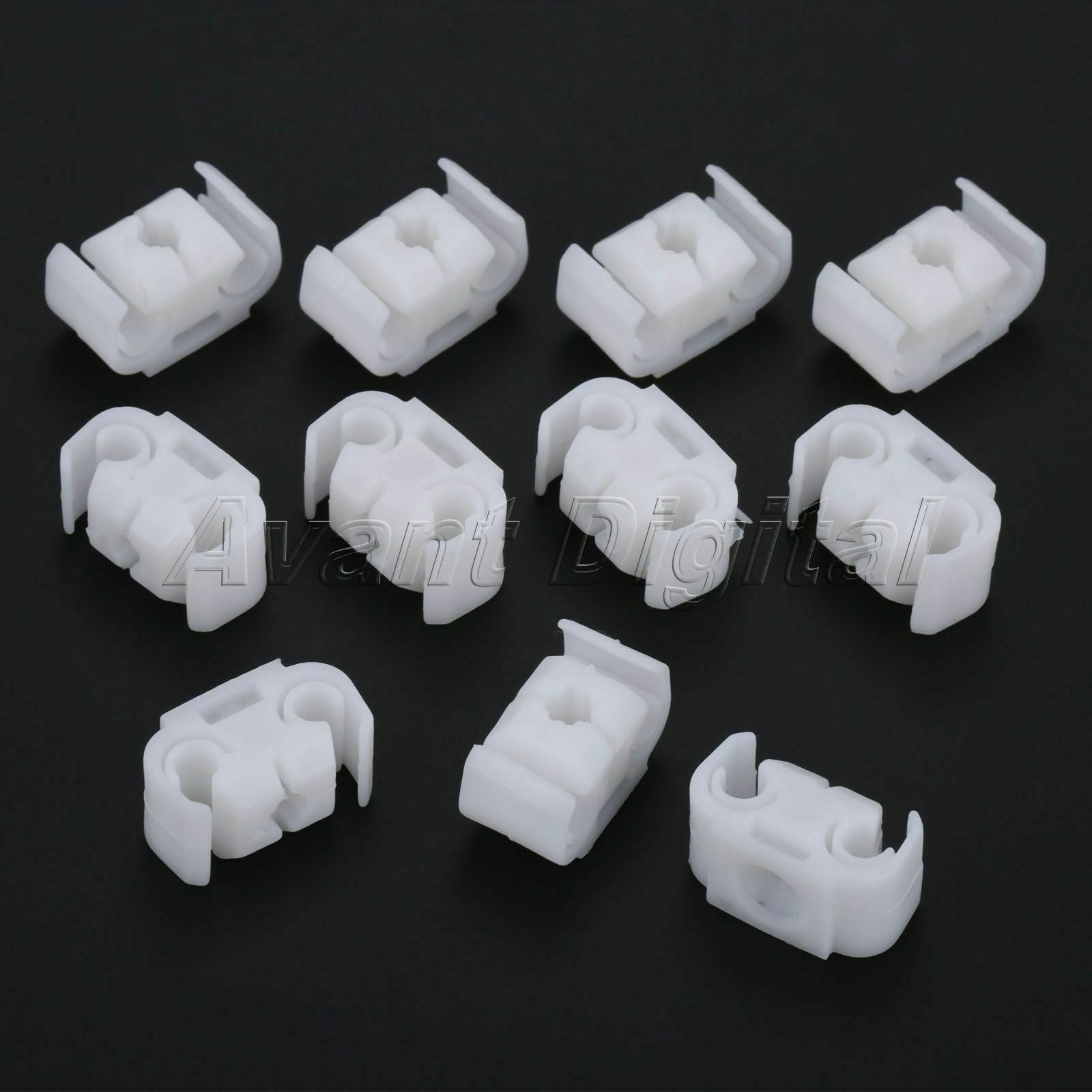 20x Auto Fender Clips Retaining Rivets Fasteners Fit for  Polo 2002 2001 2000