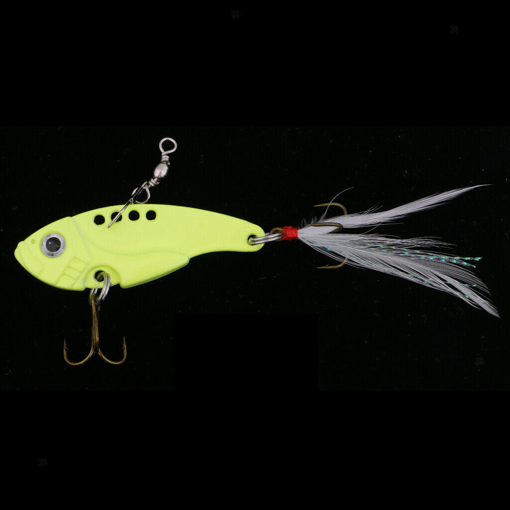 Metal Fishing Lures VIB Hard Artificial Bait Crankbait Tackle 12g