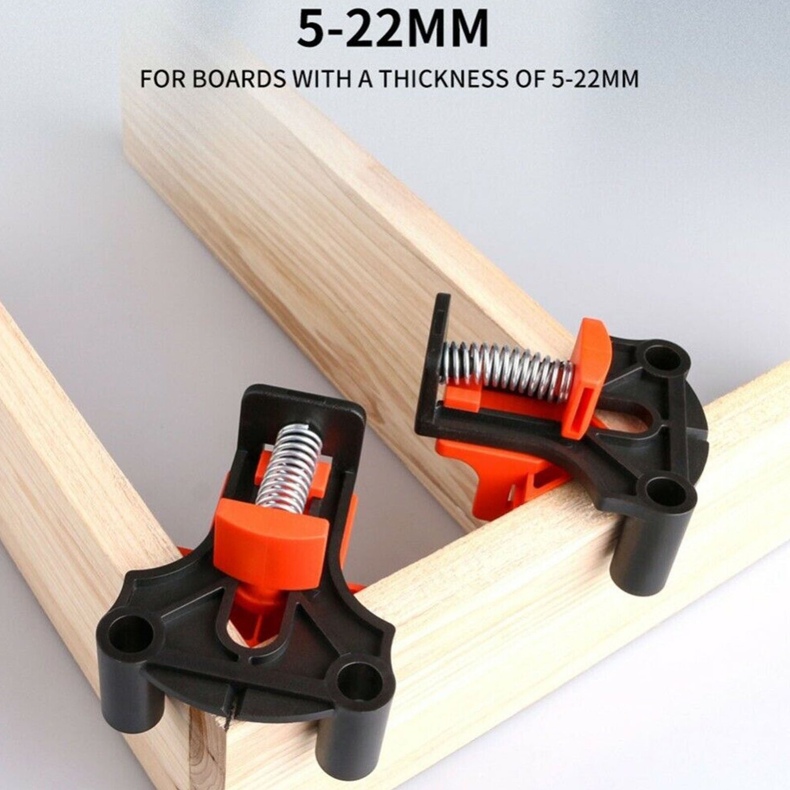 4pcs Wood Angle Clamps 60/90/120 Degrees Woodworking Corner Clamp Right