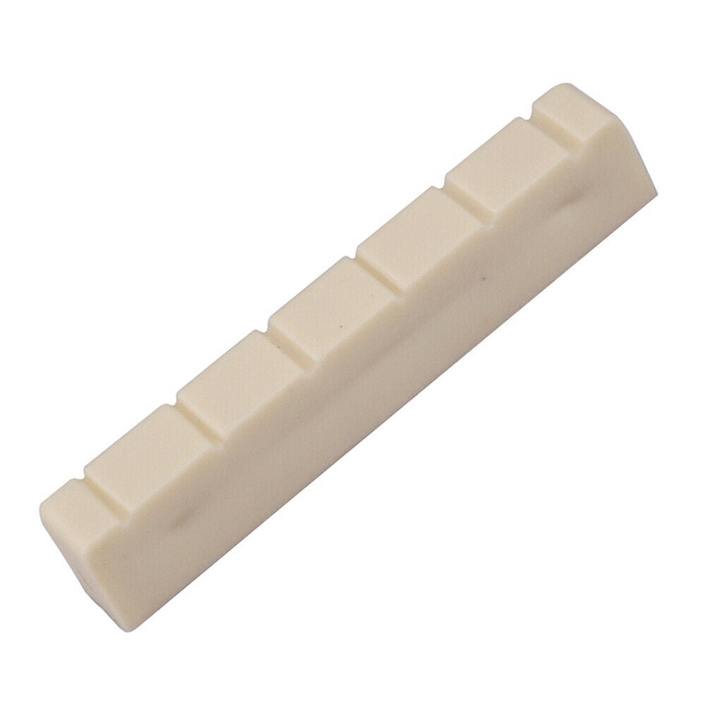 2Pack Plastic Bone Classical Guitar Nut 48mm 6 Strings Classic Guitar NEW