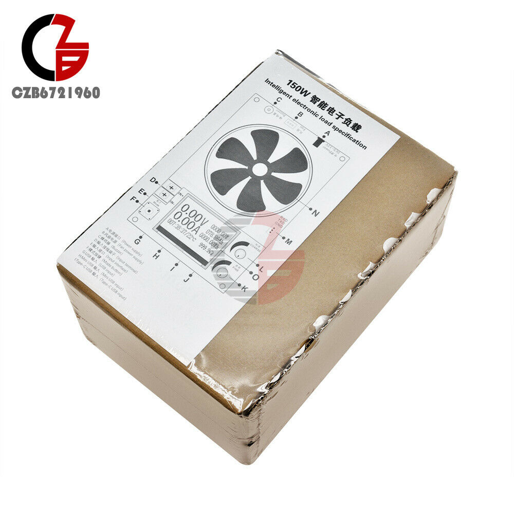 150W Intelligent Electronic Load 150V/10A Battery Discharge Capacity Measurer